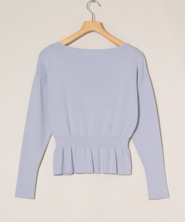 ONWARD Reuse Park 【組曲】ニット春夏 ブルー