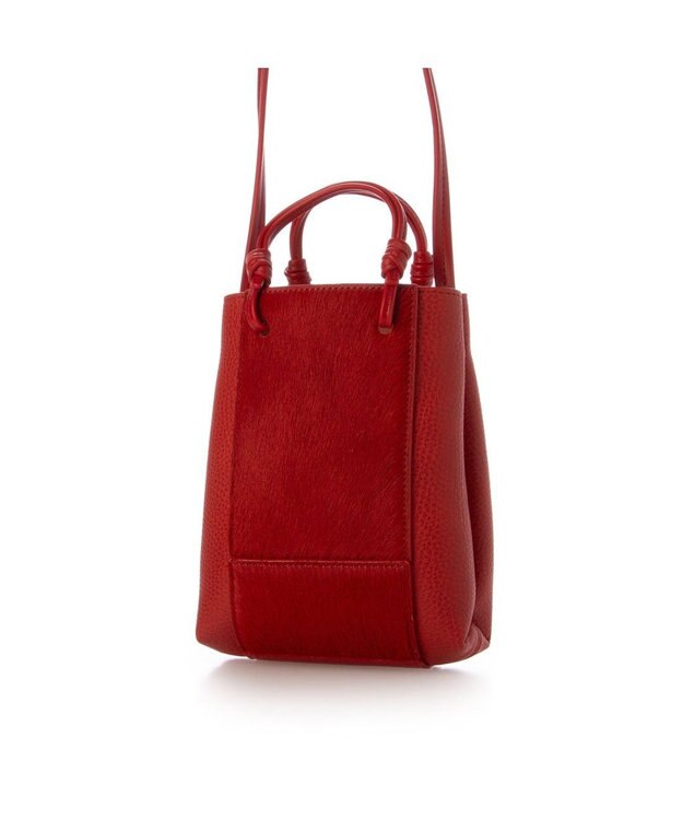 UNBILLION カカトゥ kakatoo / カウヘアーポイントミニショルダー レッド