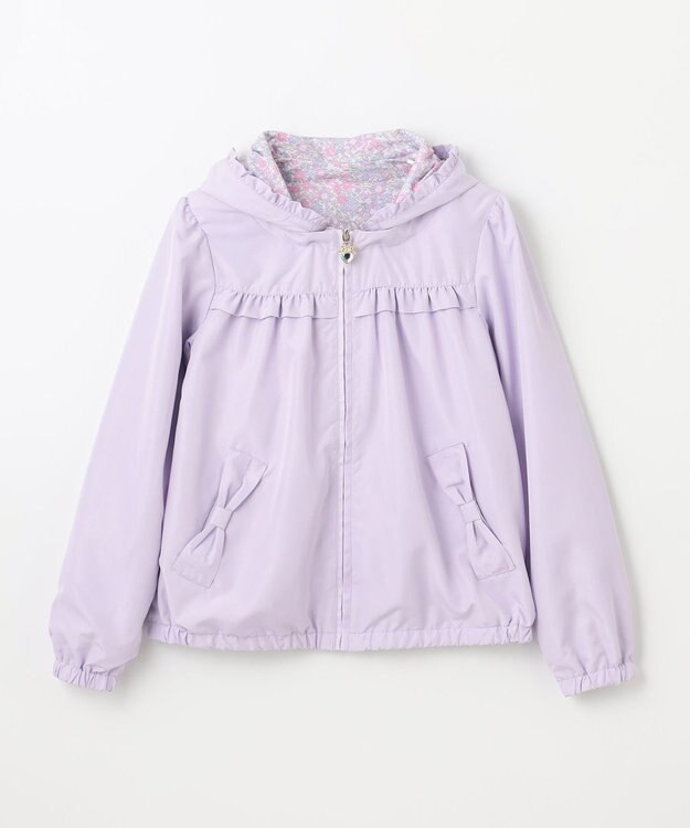 ANY KIDS シャカシャカ リバーシブルゾン ラベンダー