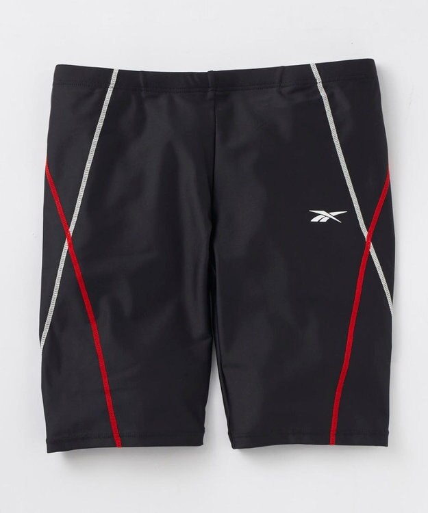 OP／FILA 【Reebok】大きいサイズ｜ステッチ入りロングスパッツ　180㎝ ブラック