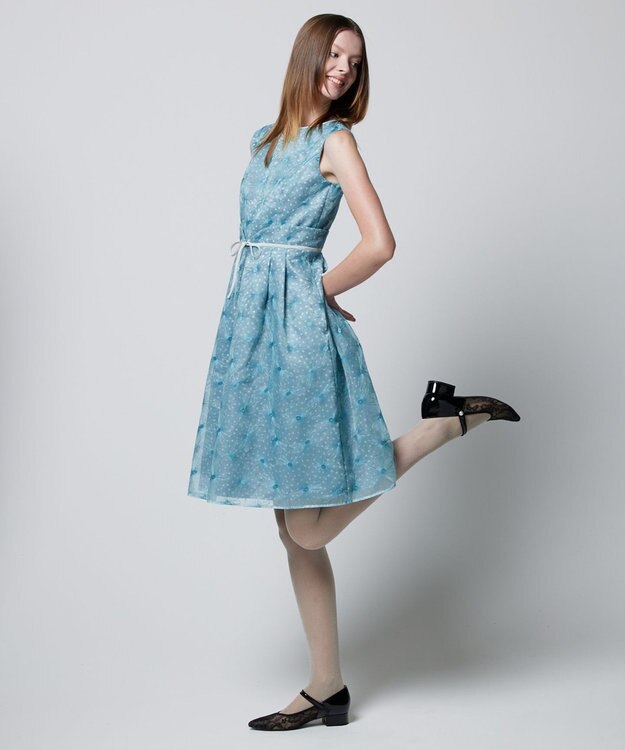 TOCCA PETAL OF FLOWERS ドレス ブルー系