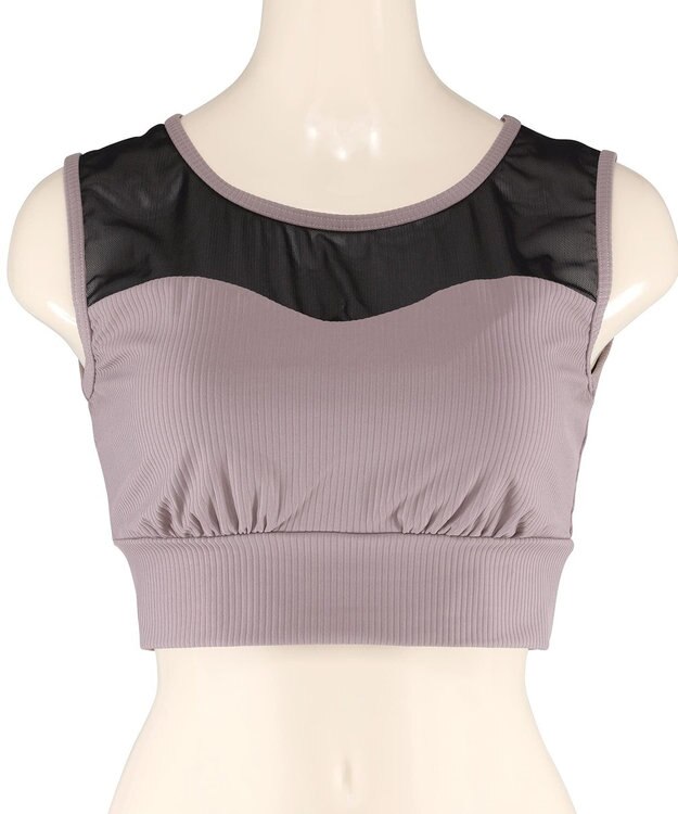 San-ai Resort（三愛水着楽園） 【水陸両用】　ブラトップ　M・L　【Reir（レイール）】 パープル