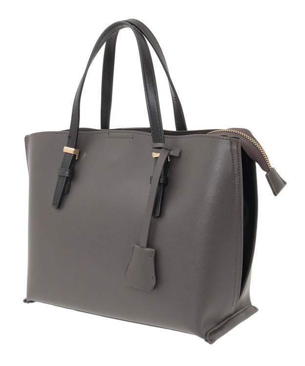 Green Parks ・ＫＯＳＳＯＲＥＣＯ　バイカラー２ＷＡＹミニトート Charcoal Gray