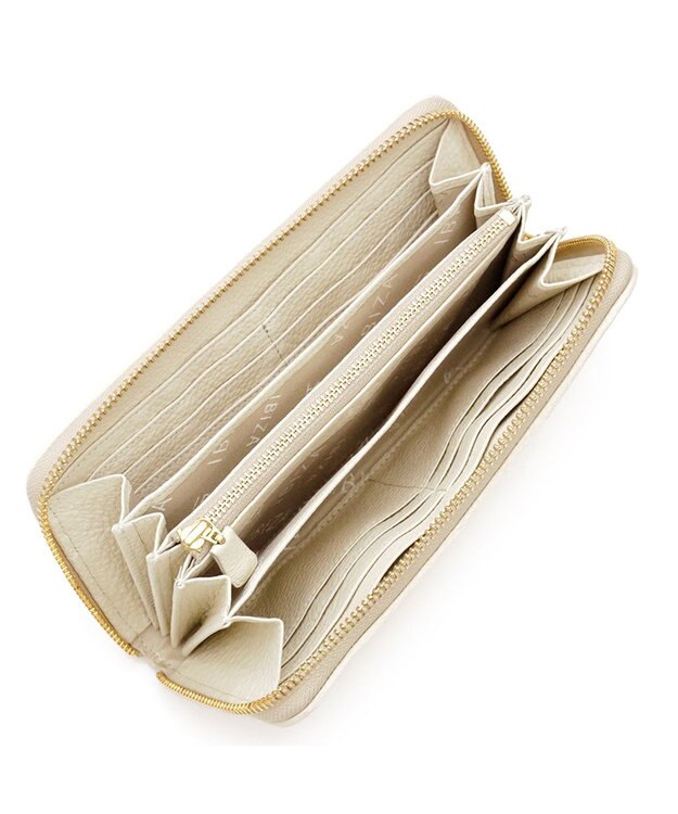 IBIZA マノ　ラウンドファスナー長財布 アイボリー