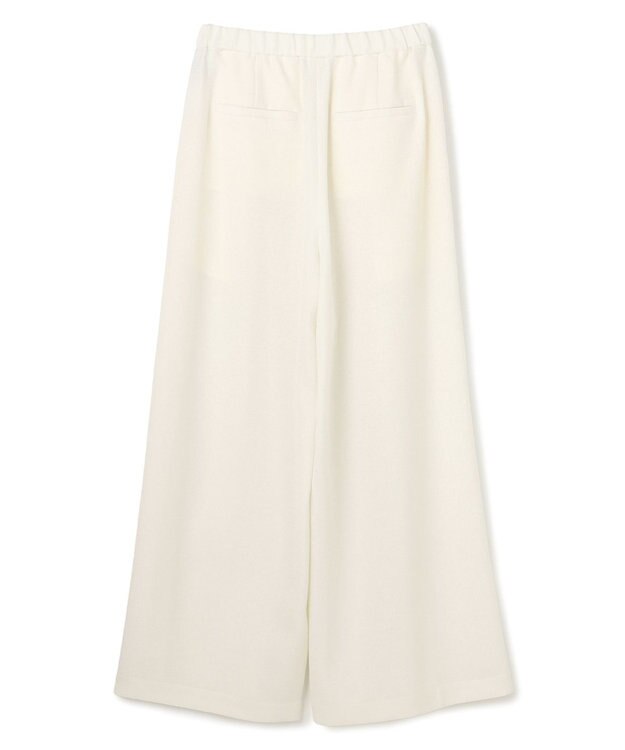 uncrave リネンライクツイル ワイドパンツ オフ