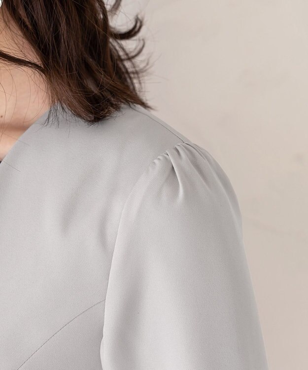 Tiaclasse 【新色追加・洗える】バックリボンジャレロ グレー