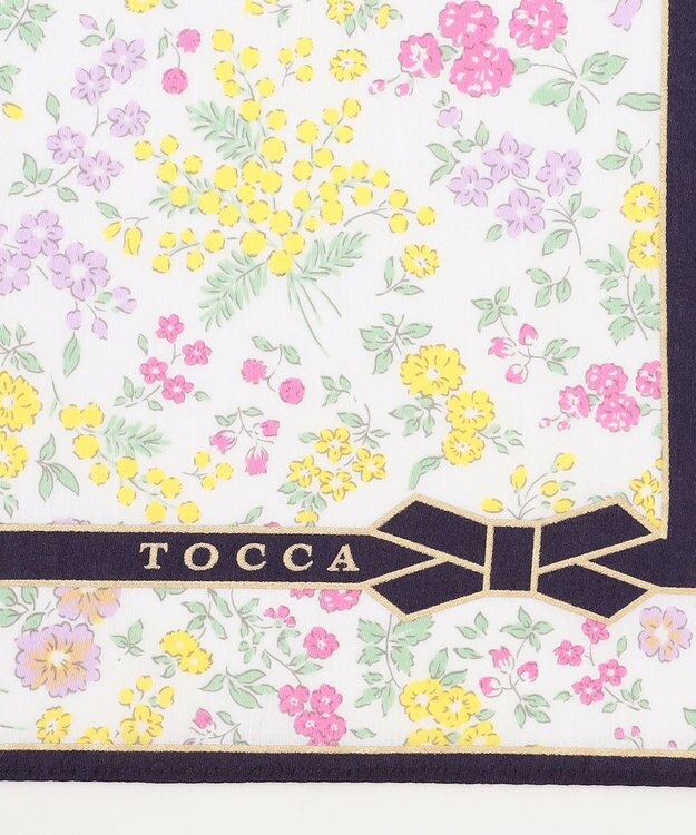 TOCCA DANCING MIMOSA HANDKERCHIEF ハンカチ ホワイト系