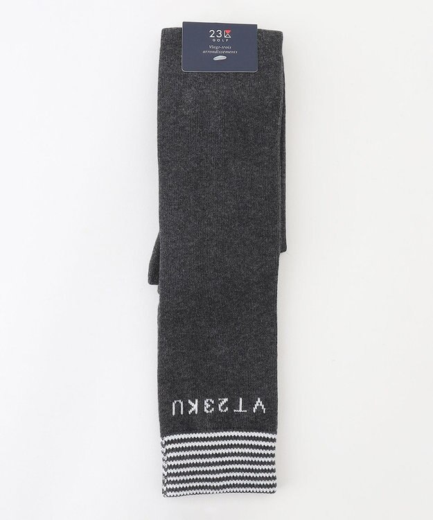 23区GOLF 【WOMEN】ベーシック ニーハイソックス グレー系