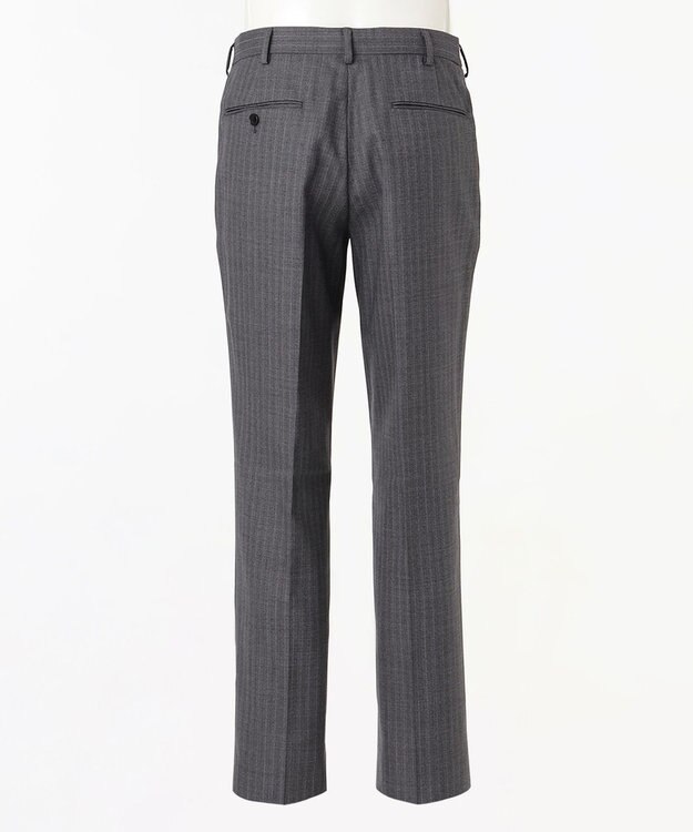 J.PRESS MEN 【ESSENTIAL CLOTHING】ラスティックストライプ スーツ ライトグレー系1