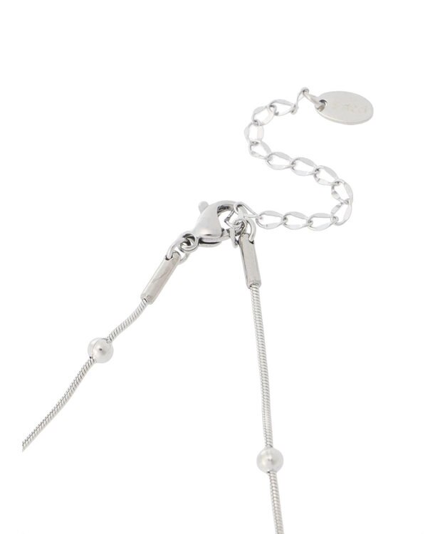 Green Parks ・ＨＡＬＦ　ＴＩＭＥ　サージカルドットチェーンネックレス Silver