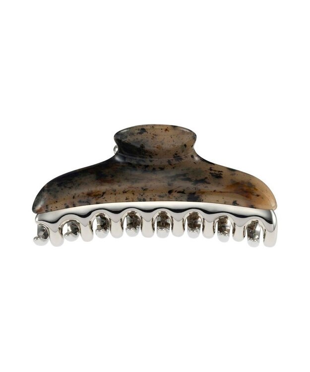 ACCA バービー クリップ Lサイズ べっ甲グレー