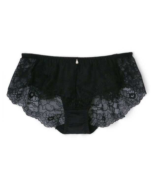 San-ai Resort（三愛水着楽園） エレガントコレクション【2503】デザインバックレースショーツ ブラック