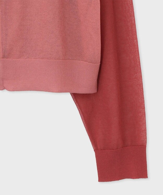 Paul Smith ジップアップ シアーニット ワインレッド