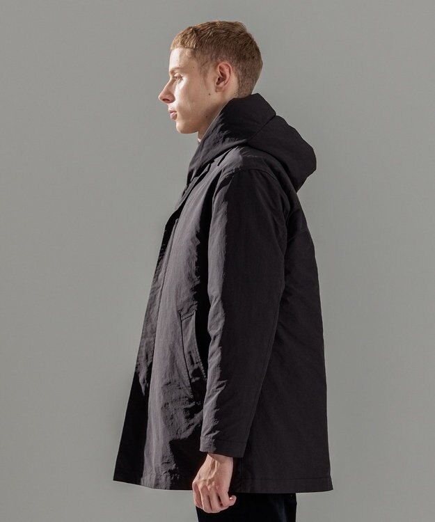 JOSEPH HOMME パウダーピーチクロス　 3WAYフードコート ブラック系