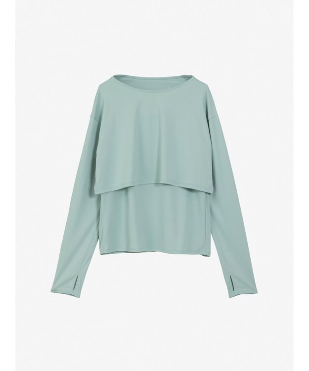 HELLY HANSEN 【UVカット・耐海水・耐塩素】シャルムラッシュガード3ウェイトップス ミスティグレー