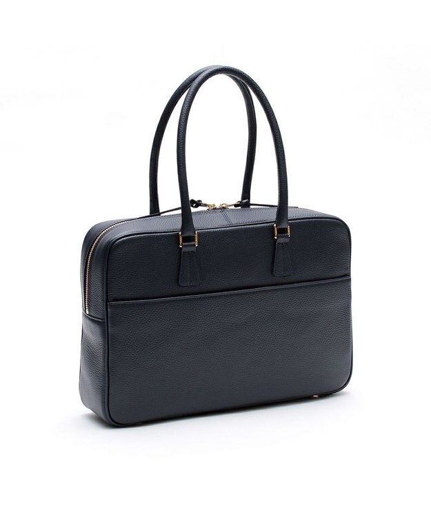 A.D.M.J. 【A4対応】お受験  牛革シュリンクボストンバッグ コン