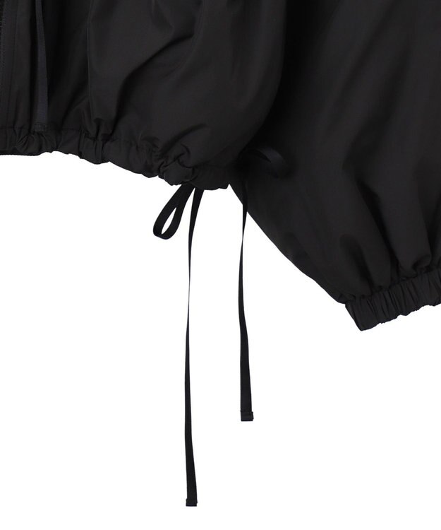 WEGO リボンフードブルゾン ブラック