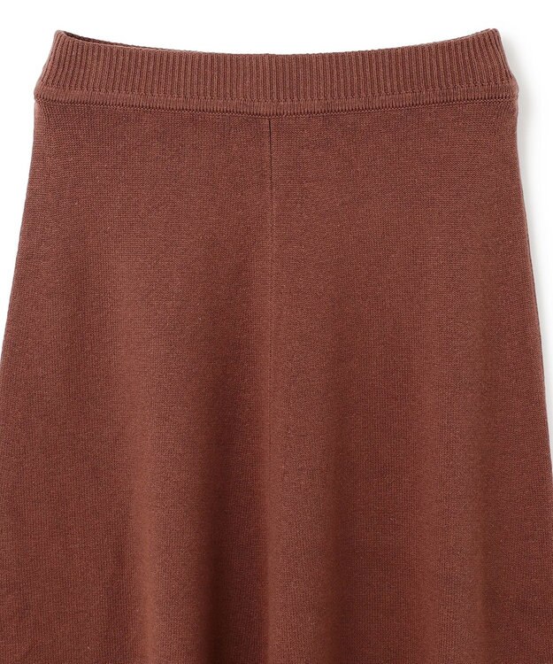 JOSEPH シルクカシミヤ　ニットスカート Mahogany