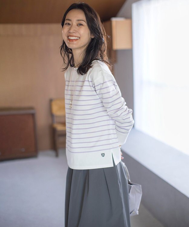 J.PRESS LADIES スティック パール ネックレス ゴールド系