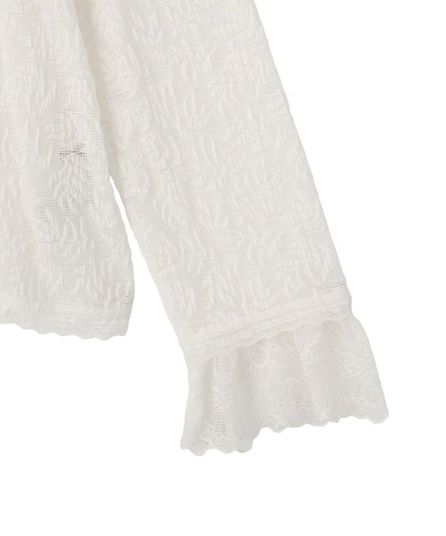 Green Parks 総レースプルオーバー Black