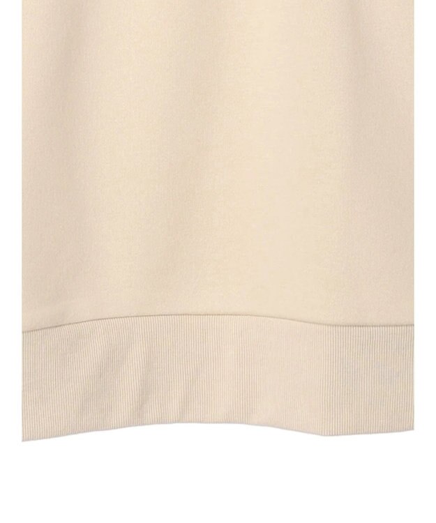 Green Parks ・Ｄｏｕｂｌｅ　Ｆｌａｇｓ　ロゴｐｔ＆刺繍スウェット Ivory