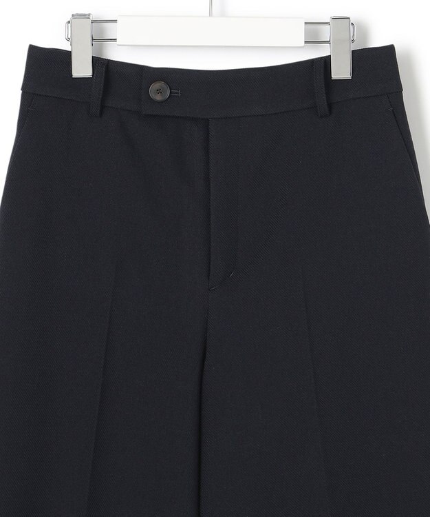 23区 S ライトツイード ハーフパンツ ネイビー