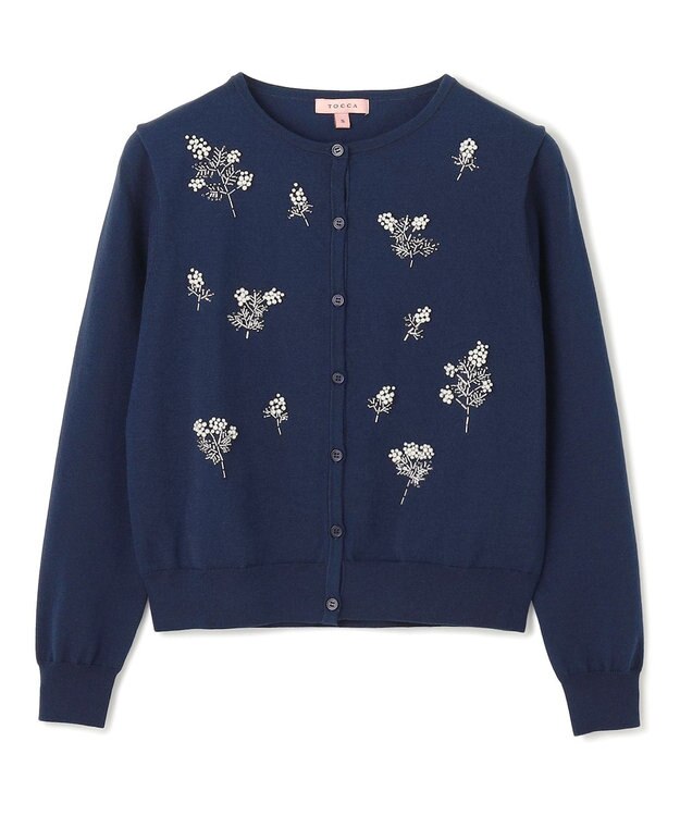 TOCCA LITTLE MIMOSA カーディガン ネイビー系