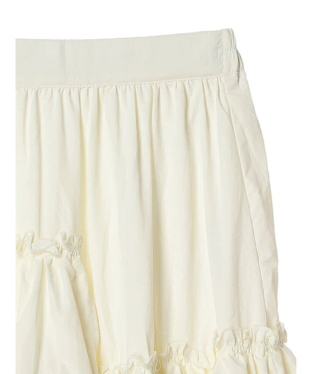 Green Parks ・ＥＬＥＮＣＡＲＥ　ＤＵＥ　アシメティアードスカート Off White