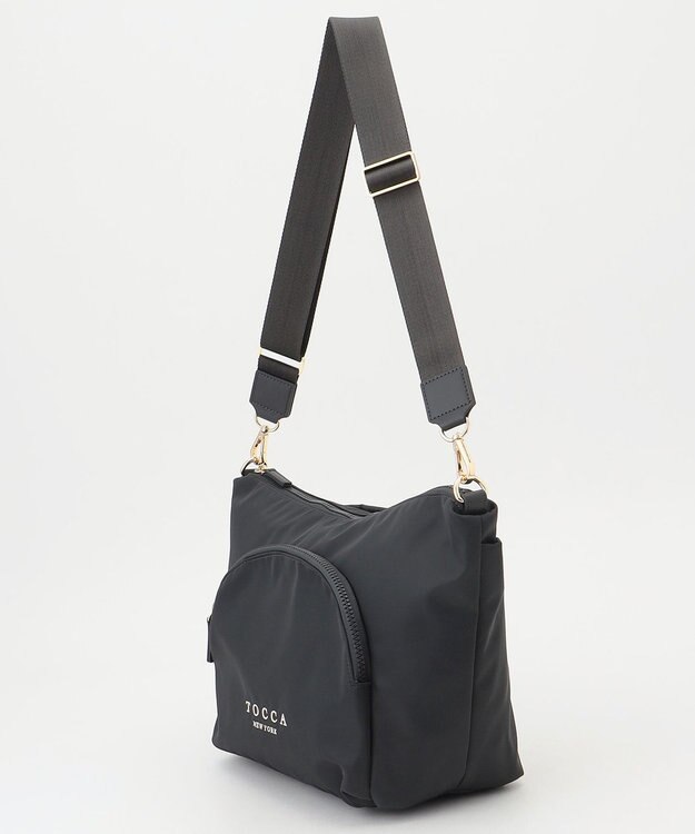 TOCCA 【WEB＆一部店舗限定】【環境に優しい素材】COLLINA NYLON BAG ショルダーバッグ グレー系