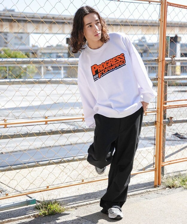 WEGO ヘビーウエイトサガラグラフィックプルオーバー 柄3