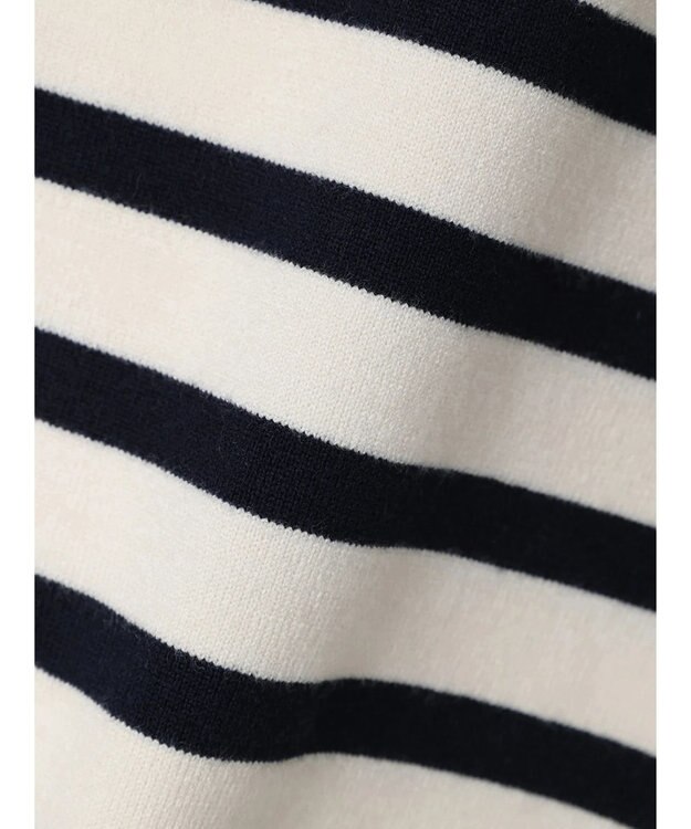 CRAFT STANDARD BOUTIQUE とてもちボーダーニットプルオーバー Off White