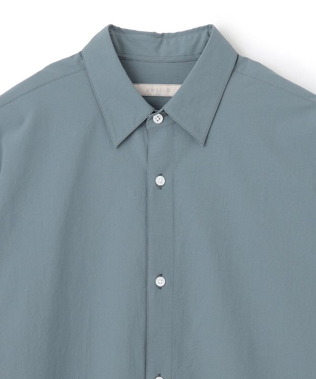 UNFILO MENS コンフォート ハーフスリーブシャツ [24年春夏商品] ダークブルー