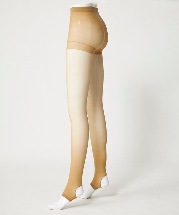 FILA GOLF／marie claire 【marie claire SPORT】 Atsugi共同開発｜スポーツストッキング（トレンカタイプ）ゴルフ ベージュ