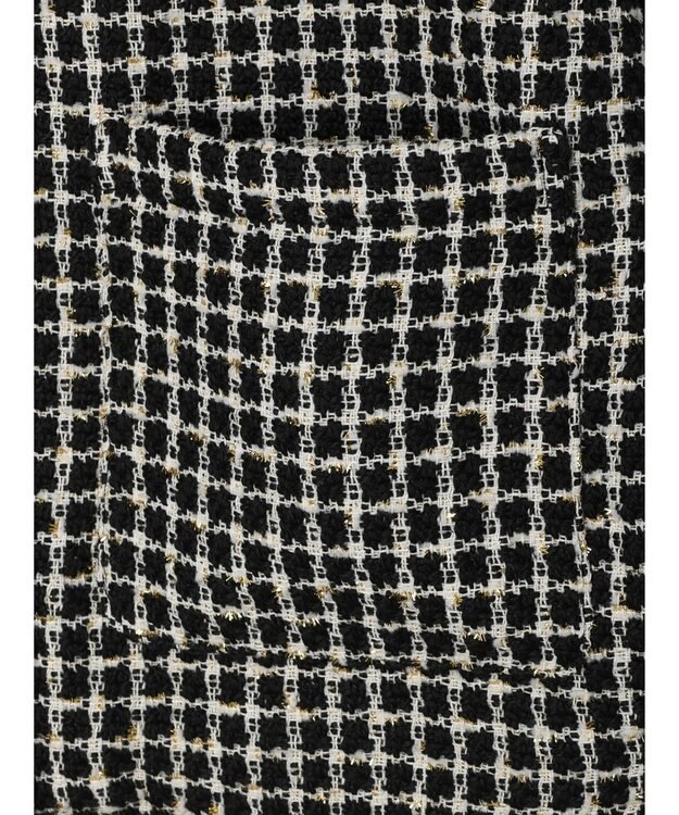 Green Parks ・ＥＬＥＮＣＡＲＥ　ＤＵＥ　ツィードノーカラージャケット Black