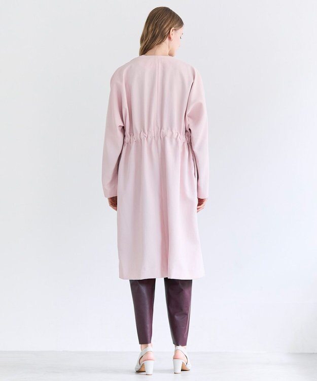 BEIGE， PORDIC / ドロスト付きロングスプリングコート Nude