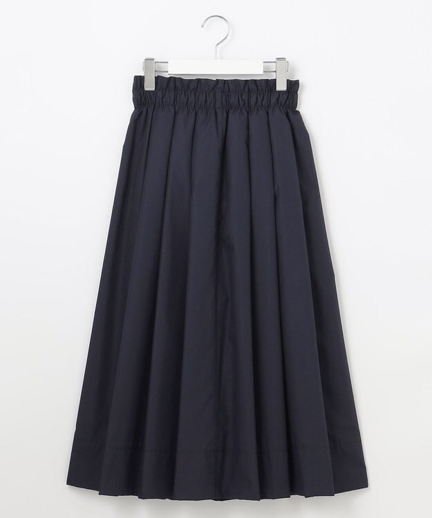 Feroux 【キレイ見えセットアップ対応】オールタック スカート ネイビー系
