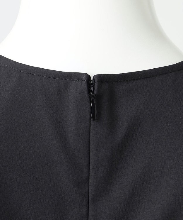 23区 S 【R(アール)】コットンカラーブロック ワンピース ブルー系1