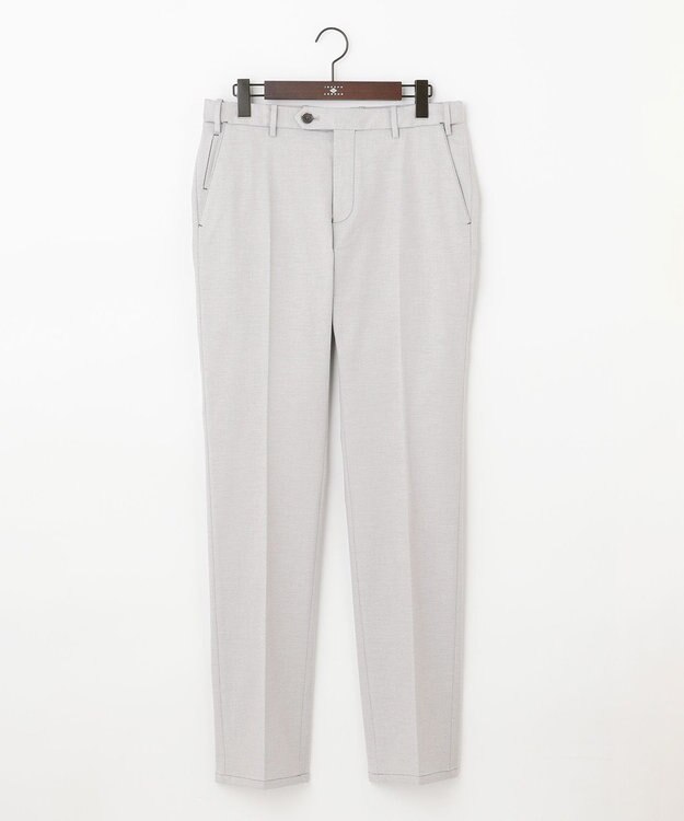 JOSEPH ABBOUD 【オーガニックコットン】シャンブレードビー パンツ ライトグレー系