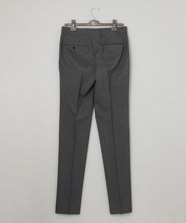 GOTAIRIKU 【AIRY MOVE / セットアップ対応】ウォッシャブルウールトロピカル セットアップパンツ ライトグレー系