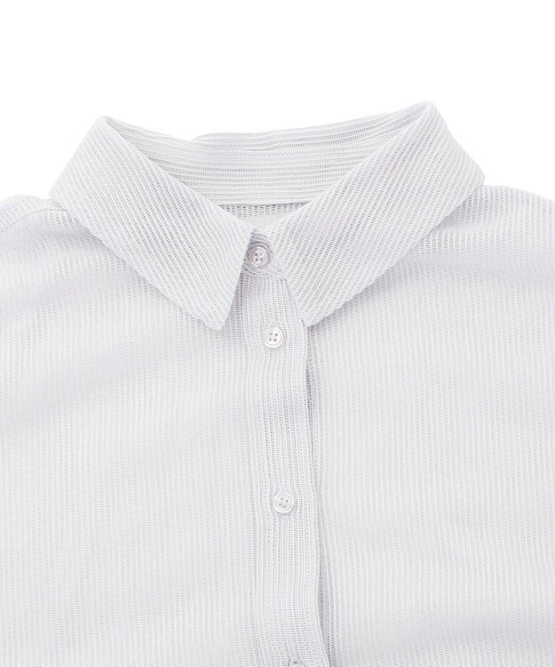 AMERICAN HOLIC メッシュ長袖シャツ Light Gray