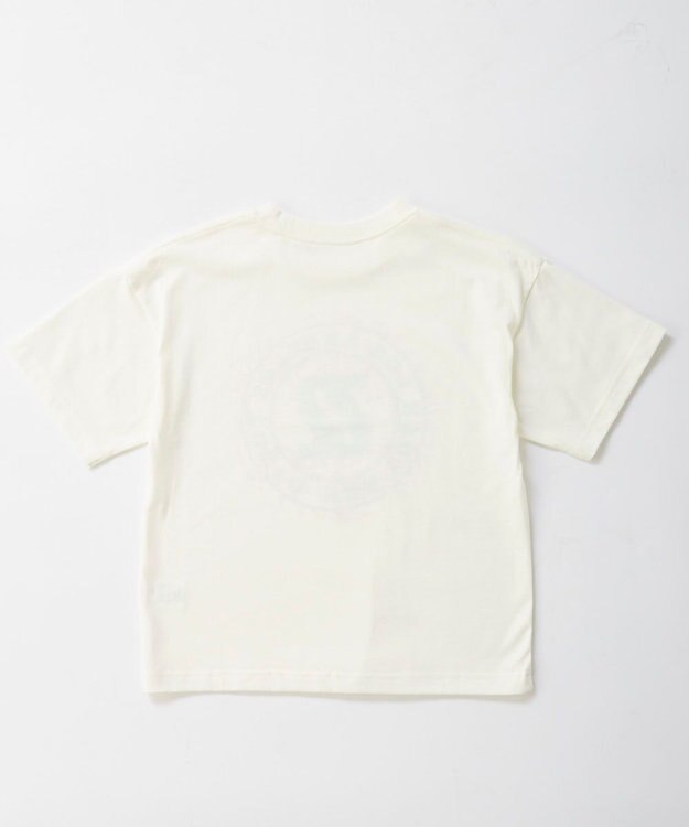 OP／FILA 【SEVEN2】ロゴモチーフデザイン半袖Tシャツ ホワイト