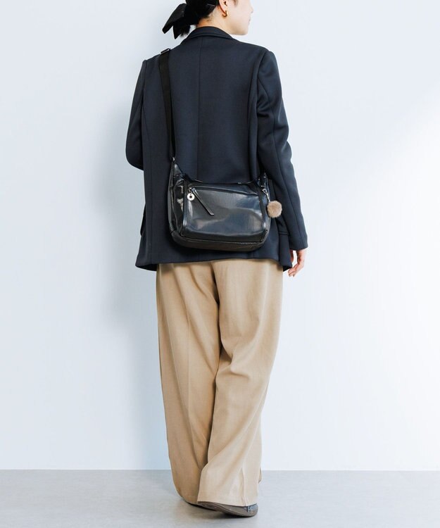 ACE BAGS & LUGGAGE Kanana project PJ-18 ショルダーバッグ  横型 軽量 20121 カナナ プロジェクト ブラック