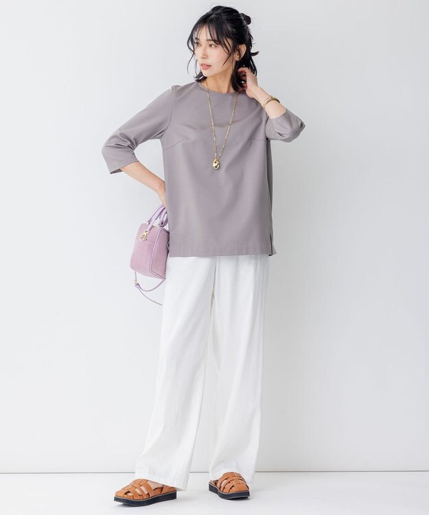 23区 【CLASSY.6月号掲載】マンテルワントップロングネックレス ゴールド系