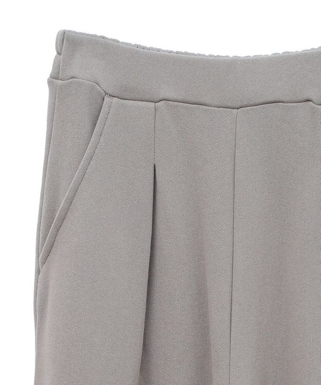 Green Parks タック入り裏起毛スウェットパンツ Light Gray