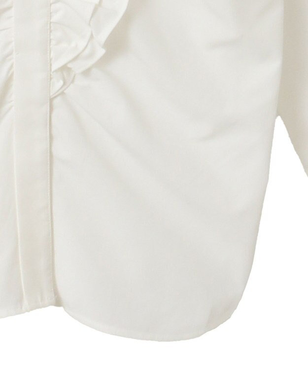 Green Parks フリルブラウス Off White