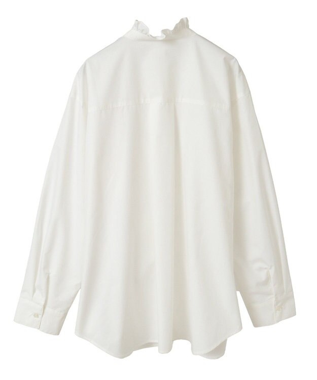 Green Parks フリルブラウス Off White