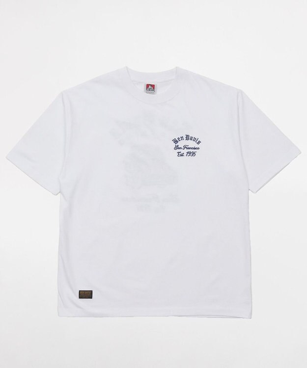 WEGO LOWRDE　EMB　TEE ホワイト