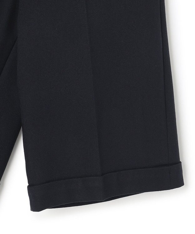 23区 S ライトツイード ハーフパンツ ネイビー