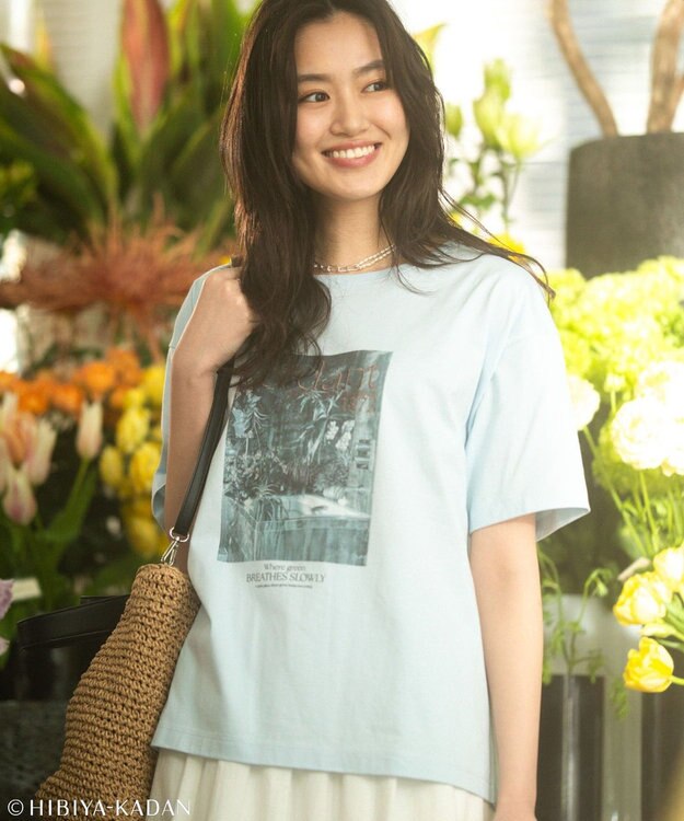 Green Parks 日比谷花壇コラボモノクロＴＥＥ Sax