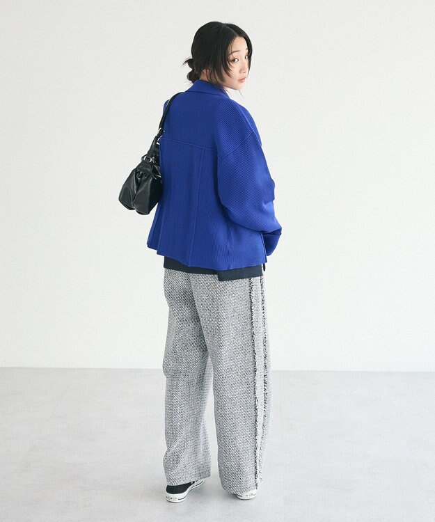 CRAFT STANDARD BOUTIQUE ライトニットジャケット Blue